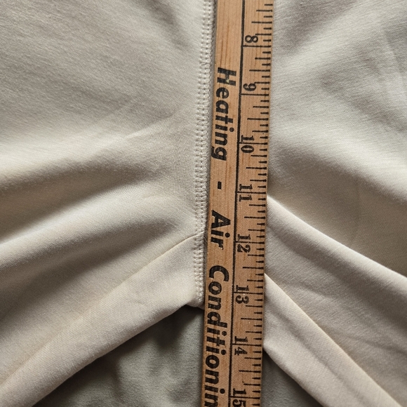 Mono zb High Rise Womens Light Beige Joggers with Pockets - Picture 6 of 7